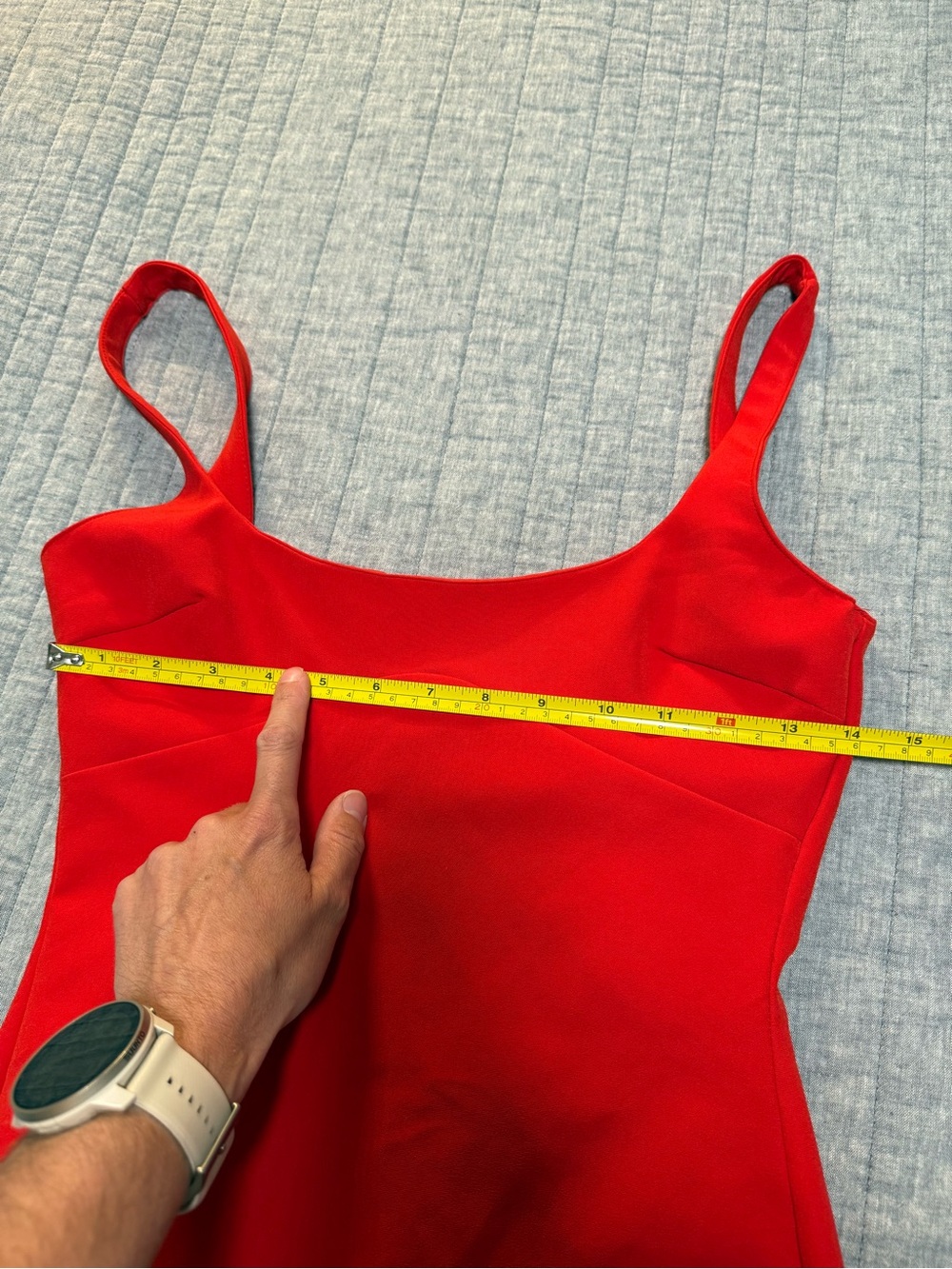 Zara Red Mini Dress - Picture 7 of 8